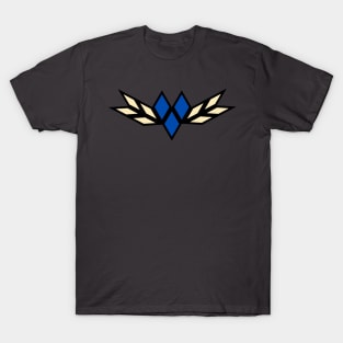 Winged Blue Heart T-Shirt